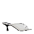 Carrano - Open Mule Twist Salto Drop Couro Preto - Imagem 1