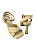 Carrano - Sandalia Twist Couro Branco e Bege Crema - Imagem 3