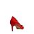 Carrano - Scarpin Valentina Salto Medio Couro Vermelho - Imagem 2