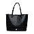 Carrano - Bolsa Shopping Icon Grande Couro Preto - Imagem 1