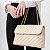 Carrano - Bolsa Tiracolo Liza Media Couro Off White Lait - Imagem 5