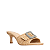 Carrano - Open Mule Maxi Fivela Rafia Bege Riviera - Imagem 2