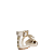 Carrano - Sapatilha  Slingback Tiny Coins Couro Off White Lait - Imagem 2