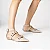 Carrano - Sapatilha  Slingback Tiny Coins Couro Off White Lait - Imagem 4