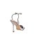 Carrano -Scarpin Slingback Flawless Cristal Salto Drop Couro Nobuck Off White Lait - Imagem 3