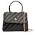 Carrano - Bolsa De Couro Soft Leather Liza Preta 800702E - Imagem 1