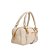 Carrano - Bolsa Giorgia Tote Minimal Pequena Couro Off White Lait - Imagem 2
