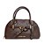 Carrano - Bolsa Victoria Tote Minimal Média Couro Marrom Dark Brown - Imagem 1