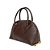 Carrano - Bolsa Victoria Tote Minimal Média Couro Marrom Dark Brown - Imagem 3