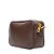 Carrano - Bolsa Becca Tiracolo Minimal Pequena Couro Marrom Dark Brown - Imagem 3