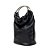 Carrano - Bolsa Lizzie Bucket Glam Pequena Couro Preto - Imagem 3