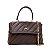 Carrano - Bolsa Tiracolo Liza Pequena Couro Marrom Dark Brown - Imagem 1