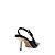 Carrano - Scarpin Slingback Salto Fino Stiletto Couro Verniz Preto - Imagem 3
