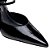 Carrano - Scarpin Slingback Bico Alongado Salto Fino Couro Verniz Preto - Imagem 4