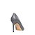 Carrano - Scarpin Beatriz Salto Fino Couro Cinza Charcoal Gray - Imagem 3
