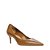 Carrano - Scarpin Valentina Salto Fino Médio Couro Marrom Honey - Imagem 2