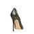 Carrano - Scarpin Loretta Salto Fino Couro Verde Herb - Imagem 3
