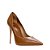 Carrano - Scarpin Loretta Salto Fino Couro Marrom Saddle - Imagem 2