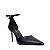 Carrano - Scarpin Slingback Charm Icon Couro Preto - Imagem 2