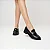Carrano - Loafer Icon Salto Bloco Couro Preto - Imagem 5