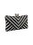 Seu Sapato- Bolsa Clutch Preta Silver - Imagem 2