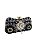 Seu Sapato - Bolsa Clutch Pedras Pretas Silver - Imagem 2