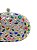 Seu Sapato - Bolsa Clutch Pedras Coloridas Silver - Imagem 2