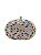 Seu Sapato - Bolsa Clutch Pedras Coloridas Silver - Imagem 1
