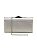 Seu Sapato - Bolsa Clutch retangular Prata - Imagem 1