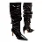 Cecconello - Bota Couro Preto Cano Longo - Imagem 6
