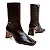 Cecconello - Bota Couro Marrom Cano Curto - Imagem 6
