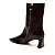 Cecconello - Bota Couro Marrom Cano Curto - Imagem 4