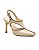Cecconello - Slingback Couro Off White Cano Médio Cecconello - Imagem 1