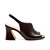 Cecconello - Sandalia Couro Preto Salto Bloco - Imagem 1