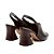 Cecconello - Sandalia Couro Preto Salto Bloco - Imagem 4