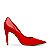 Carrano - Scarpin Gio Salto Fino Couro Vermelho Carrano - Imagem 1