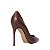 Carrano - Scarpin Loretta Salto Fino Couro Marrom Walnut - Imagem 3