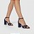 Carrano - Sandália Tiras Cruzadas Salto Bloco Couro Suede Azul Navy - Imagem 5