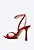 Cecconello - Sandalia Couro Verniz Vermelho - Imagem 3