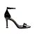 Cecconello -Sandalia Couro Preto Verniz Glossy - Imagem 1
