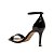 Cecconello -Sandalia Couro Preto Verniz Glossy - Imagem 2