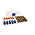 KIT 25  PUSH BUTTON COM CAPAS COLORIDAS X 25 PARES REDONDA - Imagem 1