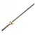 FUSO TRAPEZOIDAL TR8 8X400MM PASSO 8MM + FLANGE - Imagem 1