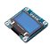 DISPLAY LCD OLED I2C 0.96" AZUL COM AMARELO Y/B SSD1306 - Imagem 2