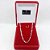 CORRENTE ITALIANA MASCULINA CARTIER ALONGADA 7GR 2MM 70CM PRATA 925 - Imagem 2