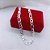 PULSEIRA ITALIANA MASCULINA 3X1 9GR 7MM 21CM PRATA 925 - Imagem 1