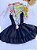 Vestido preto - Babados e renda - Imagem 3