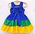 Vestido infantil Tricolor - Meu Brasil - Imagem 2