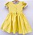 Vestido infantil Amor Puro - Amarelo - Imagem 2