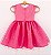 Vestido infantil especial coleção mundo rosa - Super estrela - Imagem 2